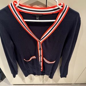 J Crew button-down cardigan